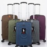 Carlton Luggage Local Manufacturing 4-Wheel Trolley Suitcase